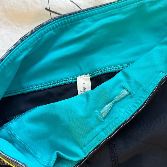 Lululemon Pace Queen Tight *Full-On Luxtreme Navy reflective 4 - Picture 6 of 8